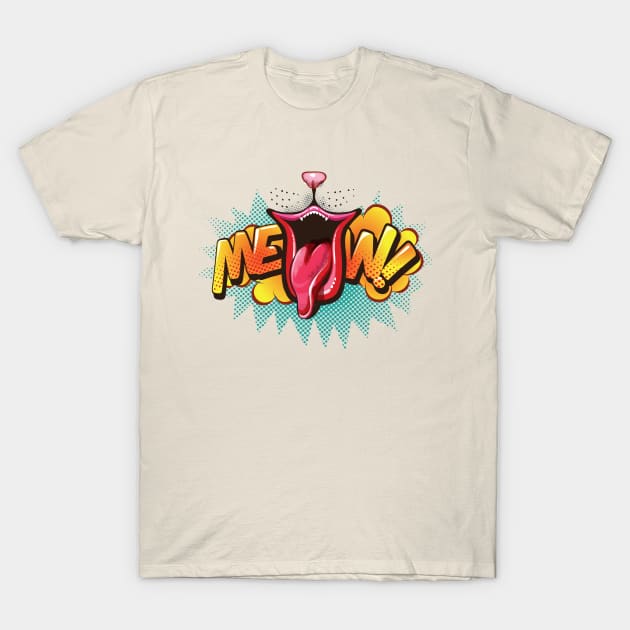 MEOW! T-Shirt by jemae